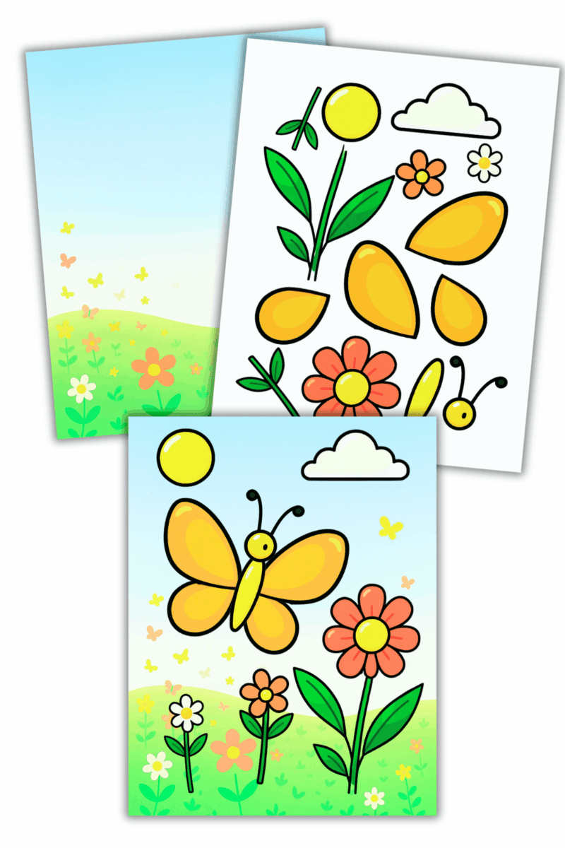 3 Free Printable Butterfly Craft Templates For Kids