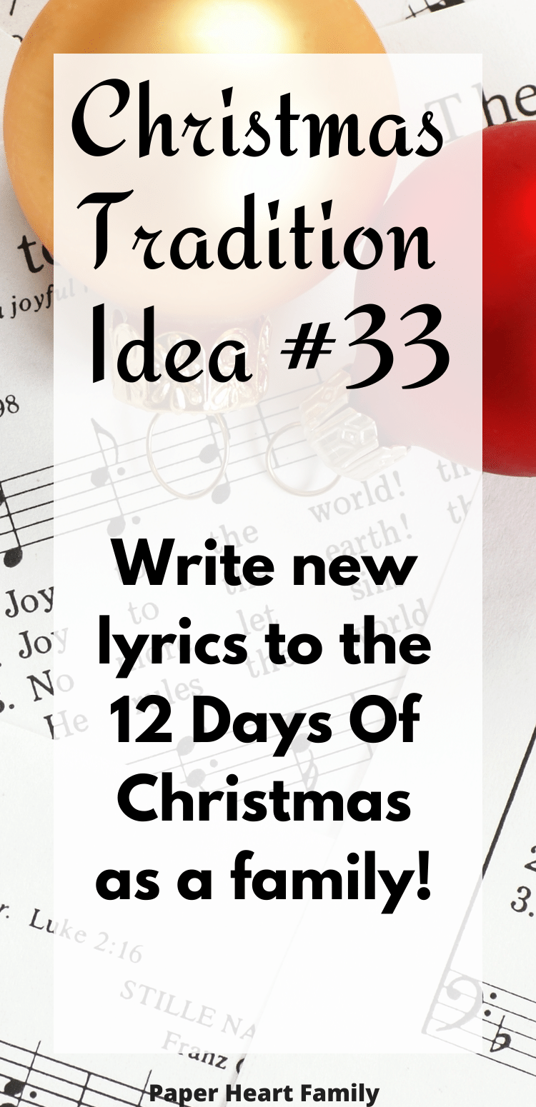 Christmas Traditions For Families
