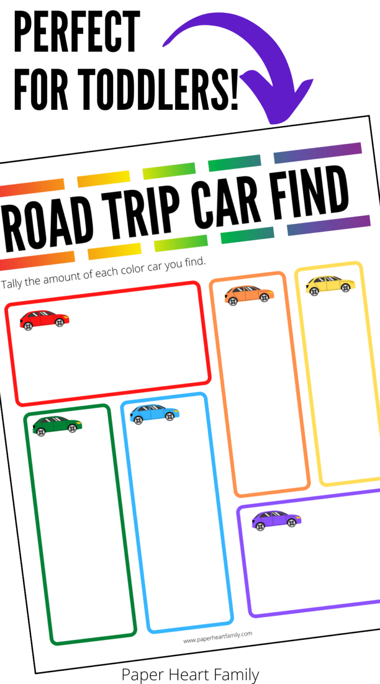 7 Toddler Scavenger Hunt Printables For At Home