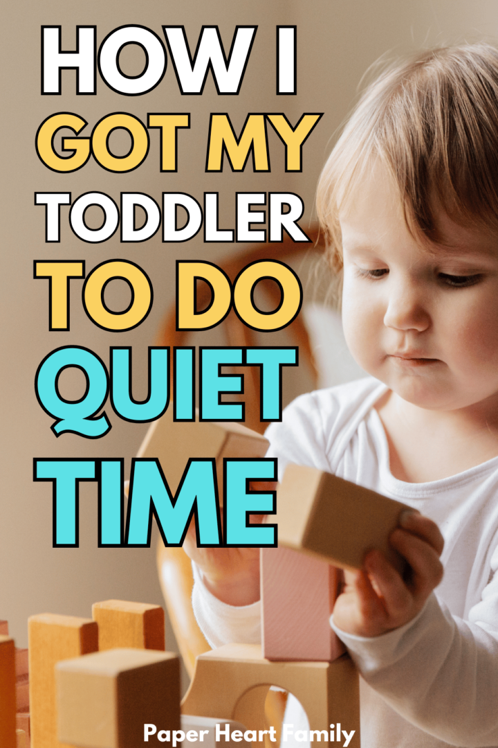 How I Got My 2YearOld To Do Quiet Time