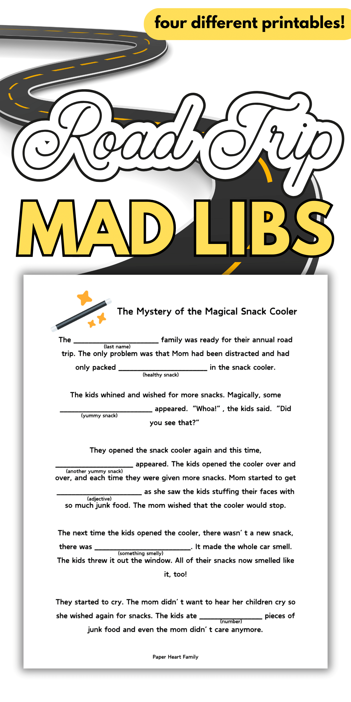 Picture of "The Mystery Of The Magical Snack Cooler" Mad Libs